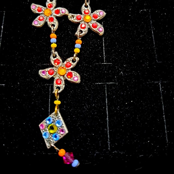 Beaded necklace, bracelet and earrings - Picture 6 of 6